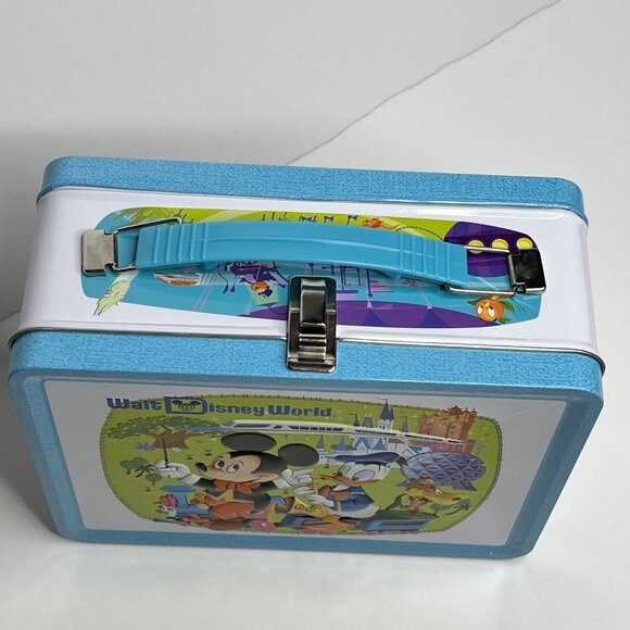 2021 Walt Disney World 50thAnniversary Vault Collection MickeyMetal Lunch Box - Picture 4 of 9